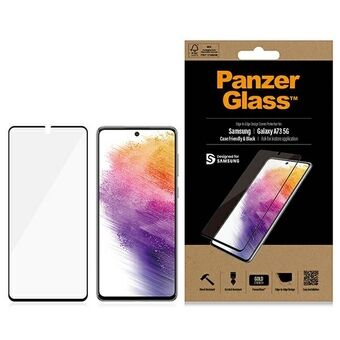 PanzerGlass E2E Regular Samsung A73 Case Friendly czarny musta