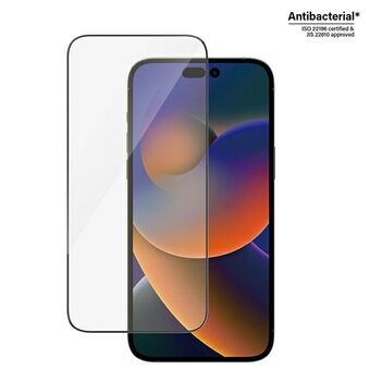 PanzerGlass Ultra-Wide Fit iPhone 14 Pro Max 6,7 tuuman näytönsuoja, antibakteerinen, helppo asentaa sisältävä Easy Aligner, numero 2786.