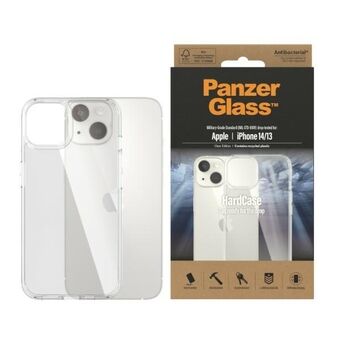 PanzerGlass HardCase iPhone 14 / 15 / 13 6,1" antibakteerinen sotilasluokiteltu läpinäkyvä 0401