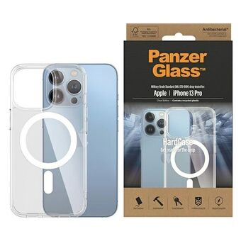 PanzerGlass HardCase iPhone 13 Pro 6,1" MagSafe Antibakteerinen Sotilaallisen luokan läpinäkyvä 0430