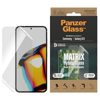 PanzerGlass Matrix Ultra-Wide Fit Sam S23 S911 Näytönsuoja 7318 kohdistimella