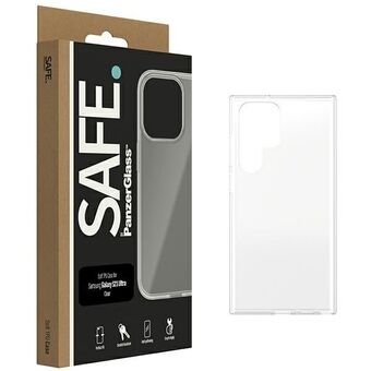 SAFE PanzerGlass Sam S23 Ultra S918 Hardcase, läpinäkyvä/transparent SAFE95322