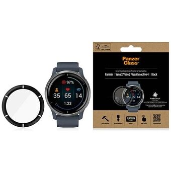 PanzerGlass älykello Garmin Venu 2 / Venu 2 Plus / Vivoactive 4 musta 3652