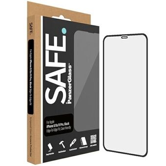 SAFE - PanzerGlass iPhone 11 Pro / Xs / X Näytönsuoja Edge-to-Edge musta/black SAFE95004