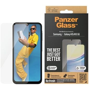 PanzerGlass Ultra-Wide Fit Sam A15 / A15 5G Näytönsuoja 7349