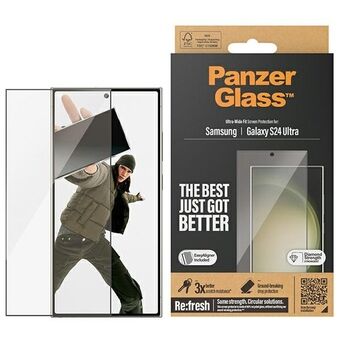 PanzerGlass Ultra-Wide Fit Sam S24 Ultra S928 näytönsuoja 7352, jossa on applikaattori