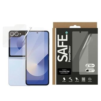 SAFE by PanzerGlass Sam Z Flip6 F741 Bundle 2in1 Näytönsuoja Ultra Wide-Fit + TPU Classic Fit SAFE95868