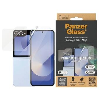 PanzerGlass-paketti 2in1 Sam Z Flip6 F741 näytönsuoja Ultra Wide-Fit + TPU Classic Fit 7370