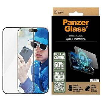 PanzerGlass Pelinäytönsuoja iPhone 16 Pro 6,3" Ultra-Wide Fit 2858