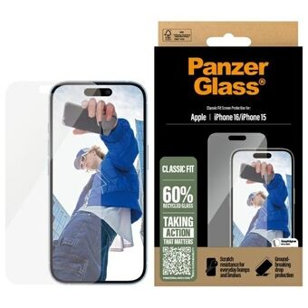 PanzerGlass Näytönsuoja iPhone 16 6.1" Classic Fit 2873