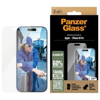 PanzerGlass Näytönsuoja iPhone 16 Pro 6.3" Classic Fit 2874