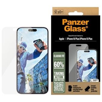 PanzerGlass Näytönsuoja iPhone 16 Plus 6.7" Classic Fit 2875