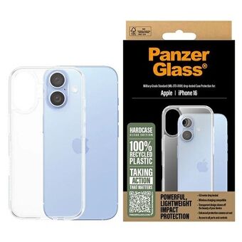 PanzerGlass HardCase iPhone 16 6.1" kirkas/läpinäkyvä 1287