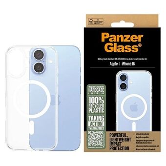 PanzerGlass HardCase iPhone 16 6.1" valkoinen/white MagSafe 1291