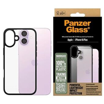 PanzerGlass HardCase iPhone 16 Plus 6.7" musta/black 1297