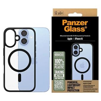 PanzerGlass HardCase iPhone 16 6.1" musta/black MagSafe 1301