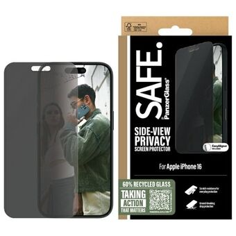 SAFE by PanzerGlass iPhone 16 6.1" Privacy-näytönsuoja Ultra-Wide Fit SAFEP95875