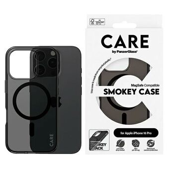 CARE by PanzerGlass Lippulaivakuori iPhone 16 Pro 6.3"" savunharmaa MagSafe 1350