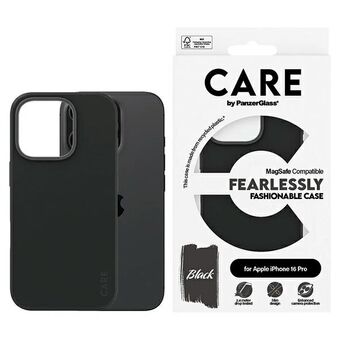 CARE by PanzerGlass Fashion Case iPhone 16 Pro 6.3" musta/black MagSafe 1378