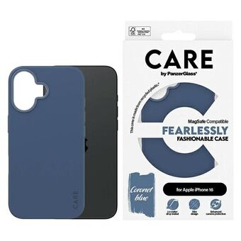 CARE by PanzerGlass Muotikotelo iPhone 16 6.1" sininen/blue MagSafe 1381