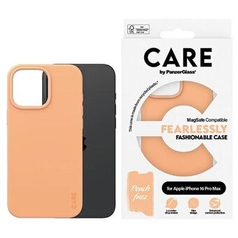 CARE by PanzerGlass Muotikotelo iPhone 16 Pro Max 6.9" persikka/peachy MagSafe 1392