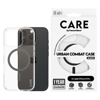 CARE by PanzerGlass Flagship Kotelo iPhone 16 Pro 6.3" czarny/musta MagSafe 1346