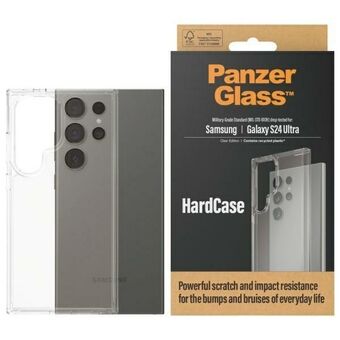 PanzerGlass HardCase Sam S24 Ultra S928 Sotilastason läpinäkyvä 1215