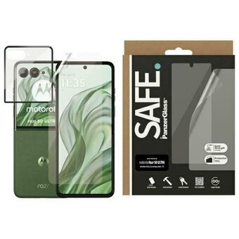 SAFE by PanzerGlass Motorola Razr 50 Ultra Näytönsuojaus Erittäin Laaja Istuvuus SAFE95959