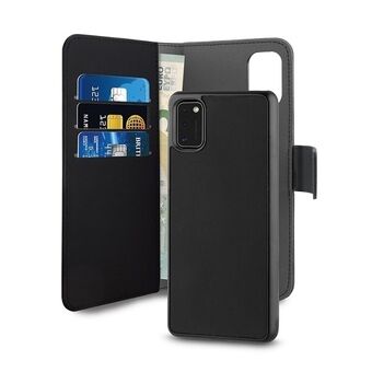 Puro Wallet -irrotettava Samsung A41 A415 2-in-1 musta SGA41BOOKC3BLK