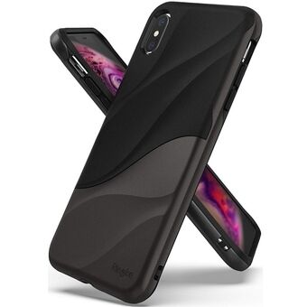 Ringke Wave iPhone Xs Max harmaa/metallinen kromi WVAP0022