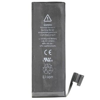 Akku iPHONE 5:lle (APN: 616-0611) bulkki 1440 mAh