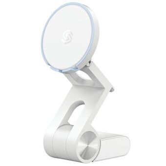 SODI Monitoiminen induktiivinen pidike 3-in-1 iMacille BM-330 valkoinen/white MagSafe