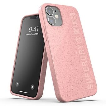 SuperDry Snap iPhone 12 Mini Kompostoitava Kotelo Pinkki 