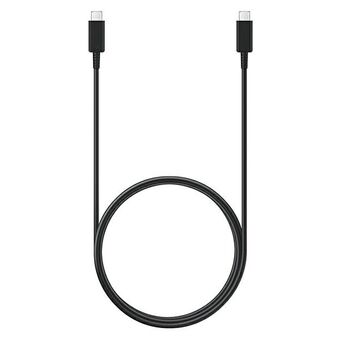 Käännä teksti suomeksi:

Samsung EP-DX510JB USB-C - USB-C 5A -kaapeli, musta, 1,8 m