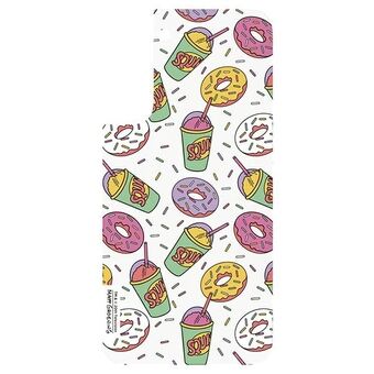 Samsung GP-TOU021HOOPW paneeli rungon kanteen Galaxy S22 + Simpsons Donut valkoinen / valkoinen