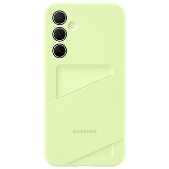 Etui Samsung EF-OA356TMEGWW A35 5G A356 limonki/lime korttitaskun kansi