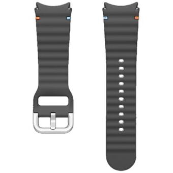 Pasek Sport Band Samsung ET-SNL30SBEGEU Watch7 / 6 / 5 / 4:lle 20 mm S/M harmaa/tummanharmaa