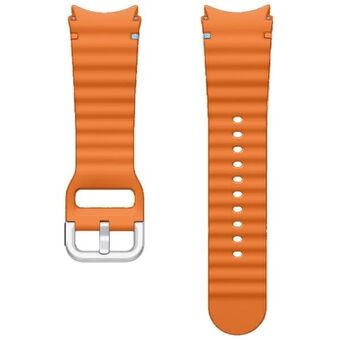 Pasek Sport Band Samsung ET-SNL30SOEGEU Watch7 / 6 / 5 / 4 -malliin, 20mm S/M-koko, oranssi