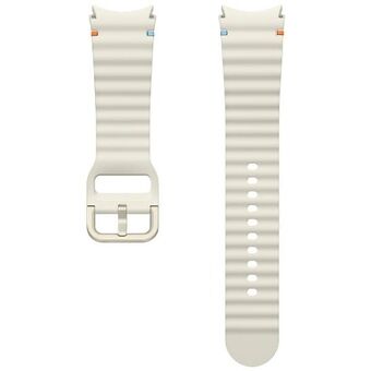 Pasek Sport Band Samsung ET-SNL31LWEGEU Watch7 / 6 / 5 / 4 20mm M/L kermanvärinen/cream