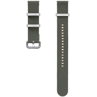 Pasek Athleisure Band Samsung ET-SOL30SKEGEU Watch7 / 6 / 5 / 4 -kellolle (20mm S/M) vihreä