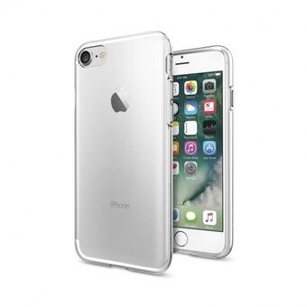 Spigen Liquid Crystal -kuori iPhone 7/8/SE 2020/SE 2022 -malleihin, läpinäkyvä/crystal clear 042CS20435