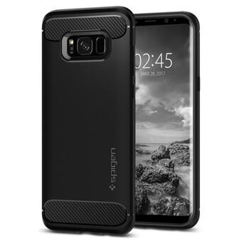 Spigen Rugged Armor Samsung G950 S8 musta/black 565CS21609