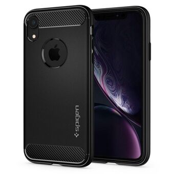 Spigen Rugged Armor iPhone Xr musta / black 064CS24871