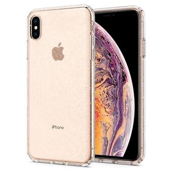 Spigen Liquid Crystal Glitter iPhone Xs Max ruusukvartsi 065CS25124