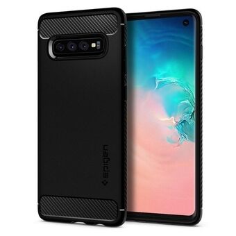 Spigen Rugged Armor Samsung G973 S10 musta/matta 605CS25800