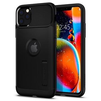 Spigen Slim Armour iPhone 11 Pro Max musta / musta 075CS27047