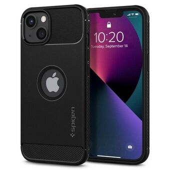 Spigen Rugged Armor iPhone 13 Mini 5.4" musta/mattamusta ACS03314