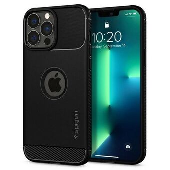 Spigen Rugged Armor iPhone 13 Pro Max 6.7" musta/musta matta ACS03200