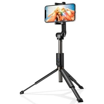 Spigen Selfiestick Tripod S540W musta/ musta Bluetooth 000SS24111