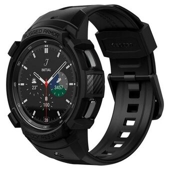 Spigen Rugged Armor Pro Samsung Watch 4 CLASSIC 46mm musta/black ACS03832